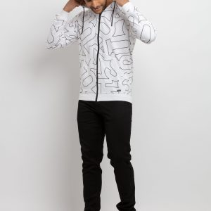 Mens All Over Printed Lightweight Sweatshirt