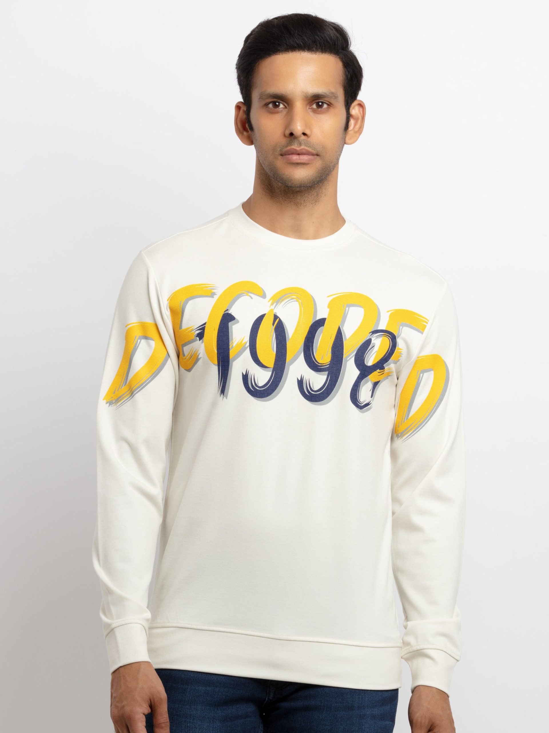 Mens Solid Sweatshirt