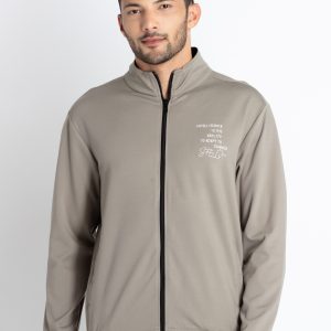 Mens High Neck Lightweight Sweatshirt