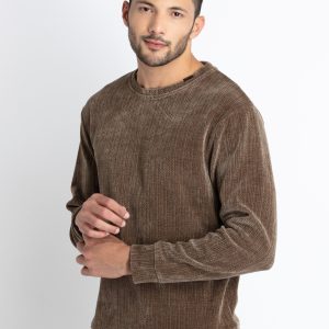 Mens Solid Lightweight Sweatshirt