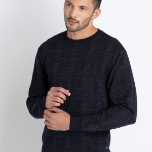 Mens Checkered Lightweight Sweatshirt