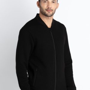 Mens Henley Neck Lightweight Sweatshirt