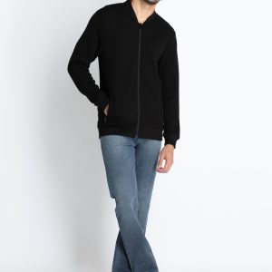 Mens Henley Neck Lightweight Sweatshirt