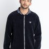 Mens Henley Neck Lightweight Sweatshirt