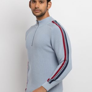 Mens Solid Hooded Sweater