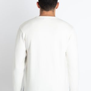 Mens Checkered Round Neck Sweater