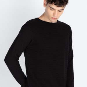 Mens Textured Sweater