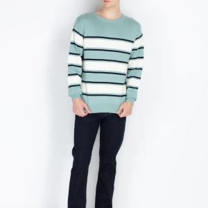 Mens Striped Sweater