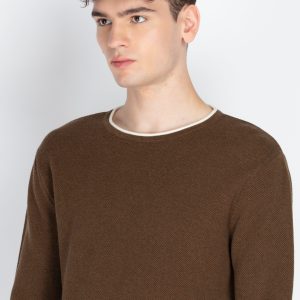 Mens Textured Sweater