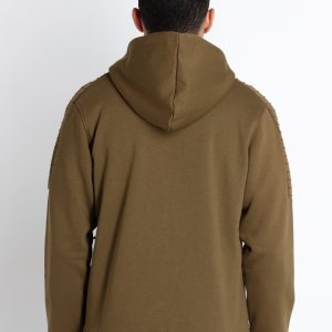 Mens Solid Hooded Sweatshirt
