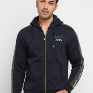 Mens Hooded Zipper Sweatshirt