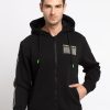 Mens Printed Hooded Sweatshirt
