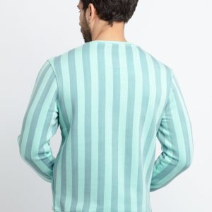 Mens All Over Printed Round Neck Sweatshirt