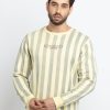 Mens All Over Printed Round Neck Sweatshirt
