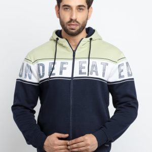 Mens Cut & Sew Hooded Sweatshirt