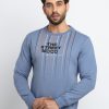 Mens Printed Round Neck Sweatshirt