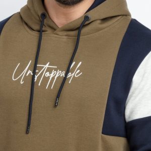 Status Quo Mens Mix & Match Hooded Sweatshirt