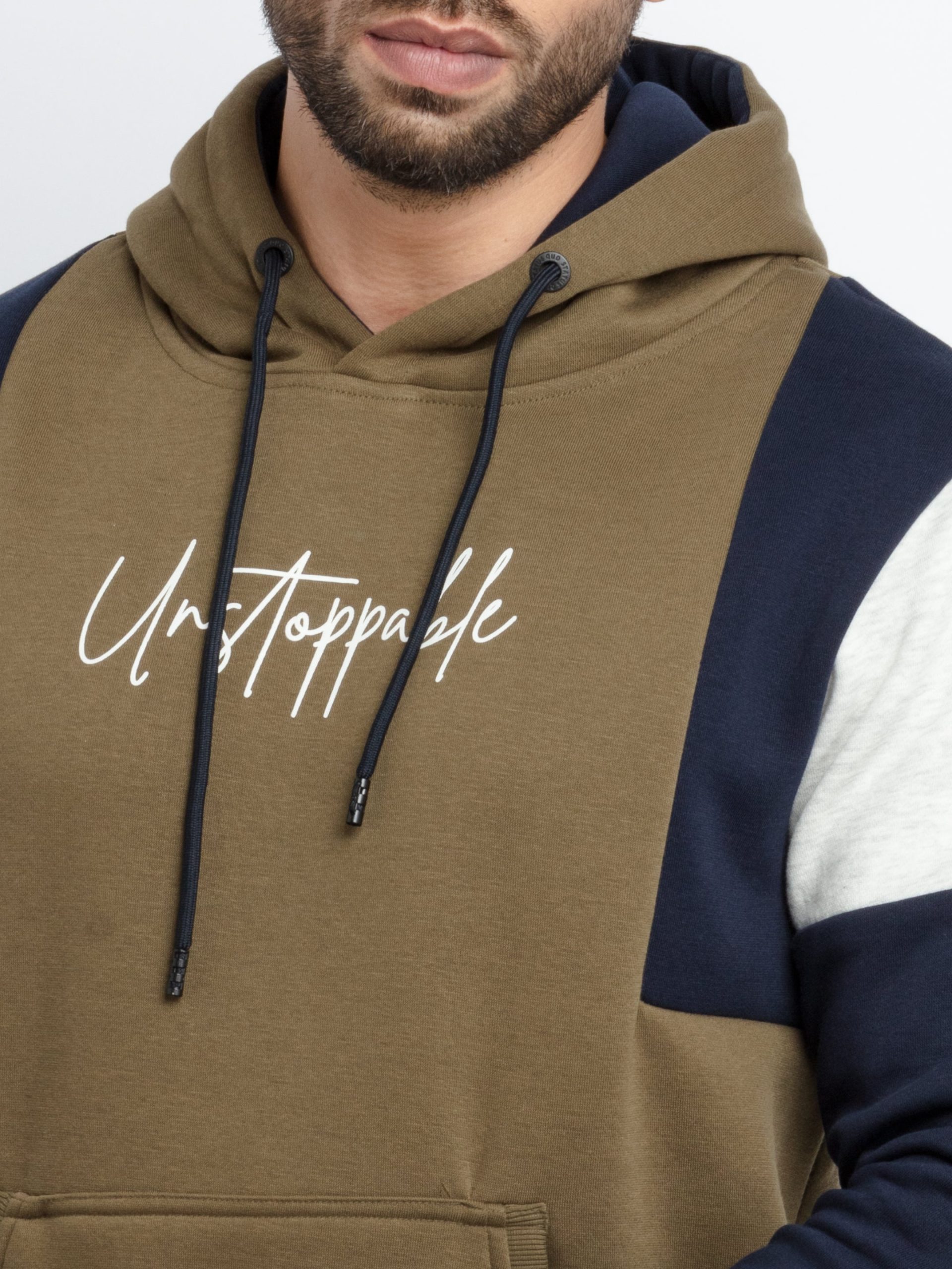 Status Quo Mens Mix & Match Hooded Sweatshirt