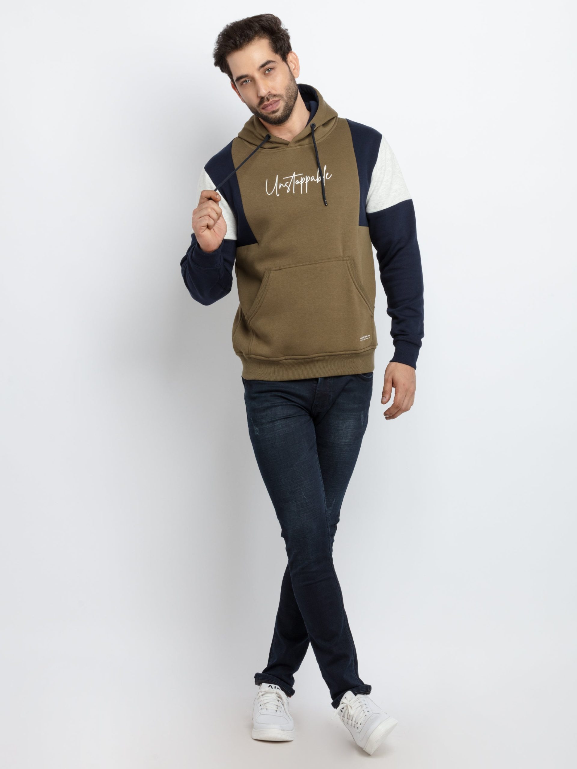 Status Quo Mens Mix & Match Hooded Sweatshirt