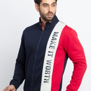 Mens Mix & Match Collar Neck Sweatshirt