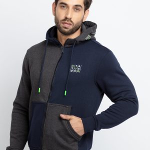 Mens Mix & Match Hooded Sweatshirt