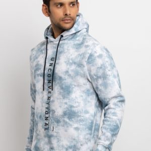 Status Quo Mens All Over Printed Hooded Sweatshirt