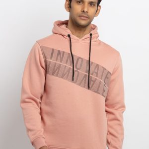 Mens Printed Hooded Sweatshirt
