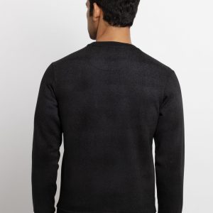 Mens Printed Round Neck Sweatshirt