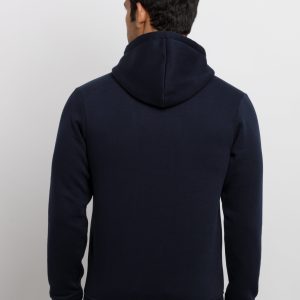 Mens Printed Hooded Sweatshirt