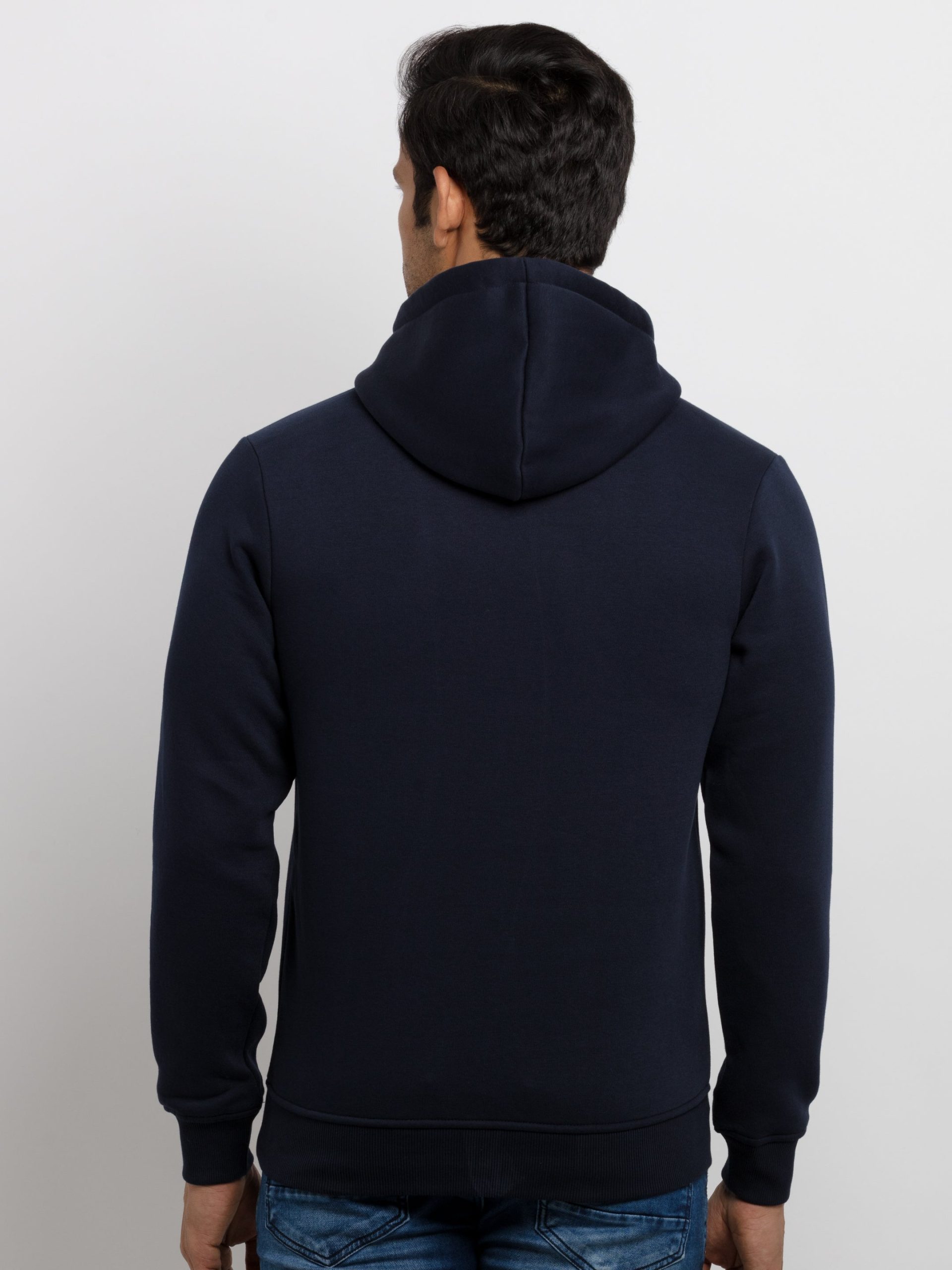 Mens Printed Hooded Sweatshirt