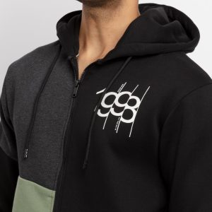 Mens Mix & Match Hooded Sweatshirt
