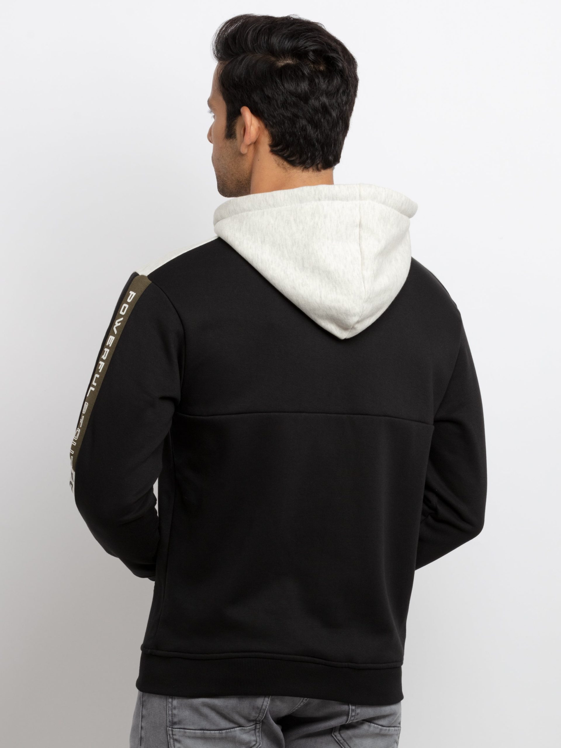 Mens Mix & Match Hooded Sweatshirt