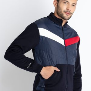 Mens Mix & Match Henley Neck Sweatshirt