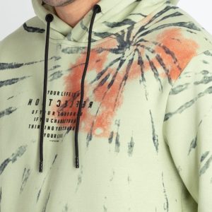 Mens All Over Print Sweatshirt With Hoodie