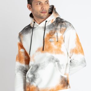 Status Quo Mens All Over Print Sweatshirt With Hoodie