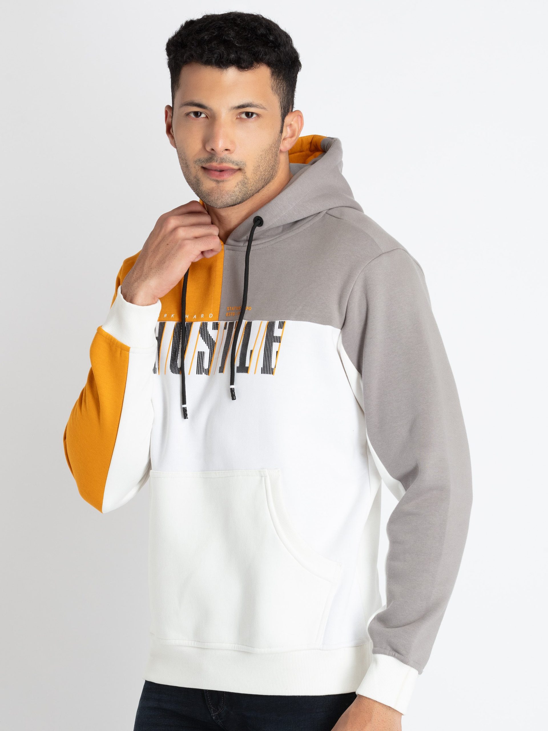 Mens Mix & Match Hooded Sweatshirt