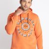 Mens Printed Hooded Sweatshirt