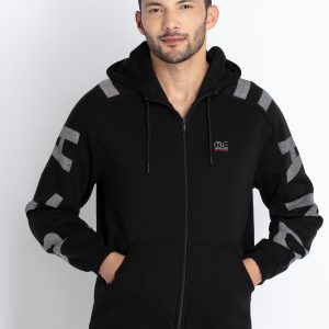 Status Quo Mens Solid Hooded Sweatshirt