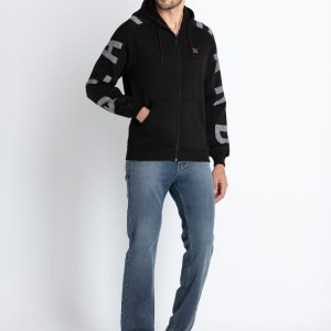 Status Quo Mens Solid Hooded Sweatshirt