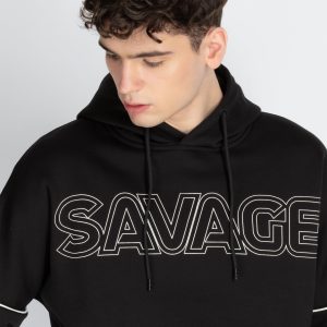 Status Quo Men'S Solid Hooded Sweatshirt