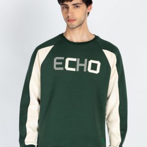 Status Quo Men'S Colorblocked Round Neck Full Sleeve Sweatshirt