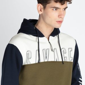 Mens Mix & Match Hooded Sweatshirt