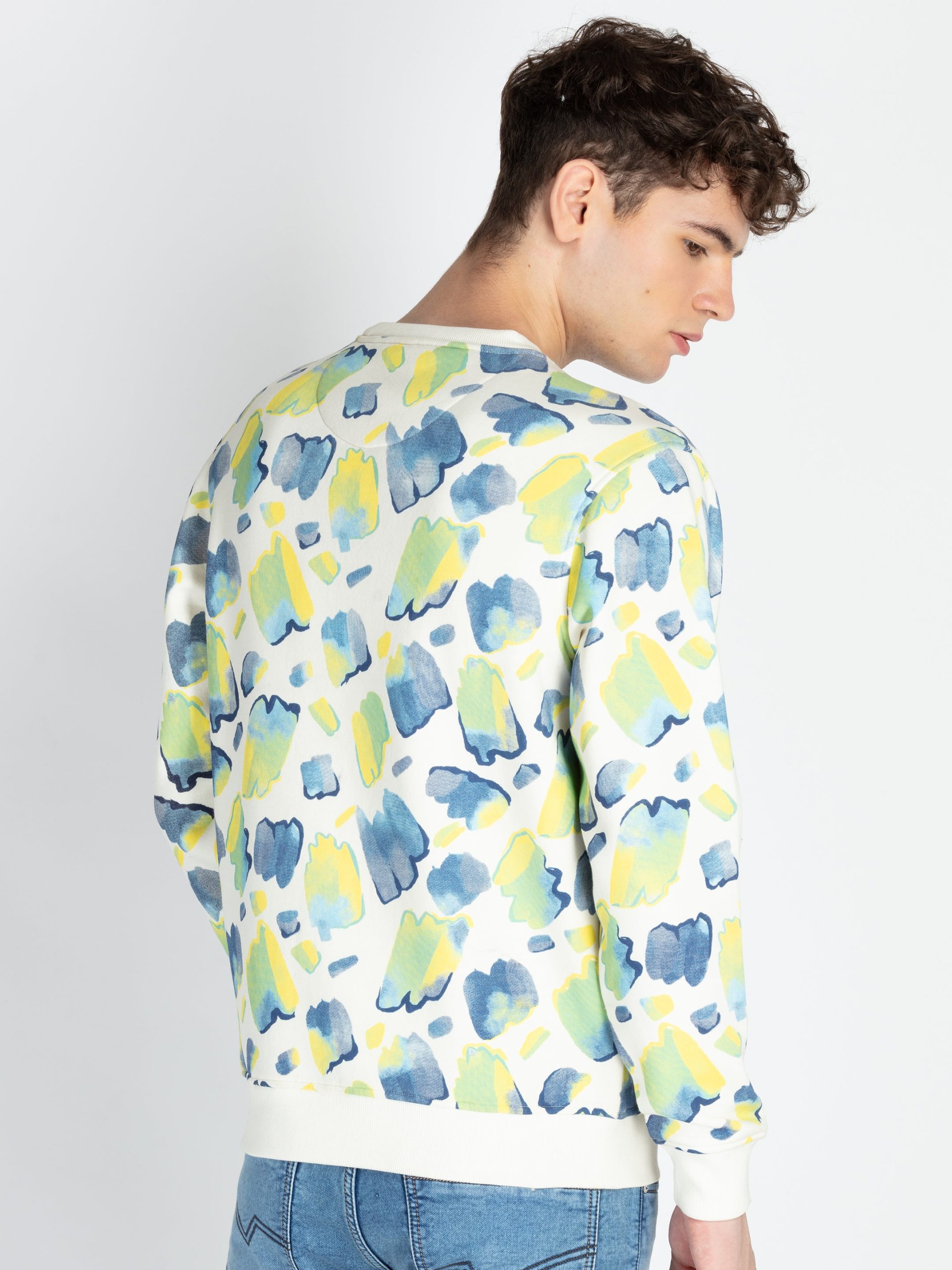 Status Quo Men'S All Over Printed Sweatshirt