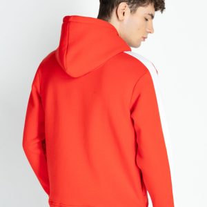 Mens Solid Hooded Sweatshirt