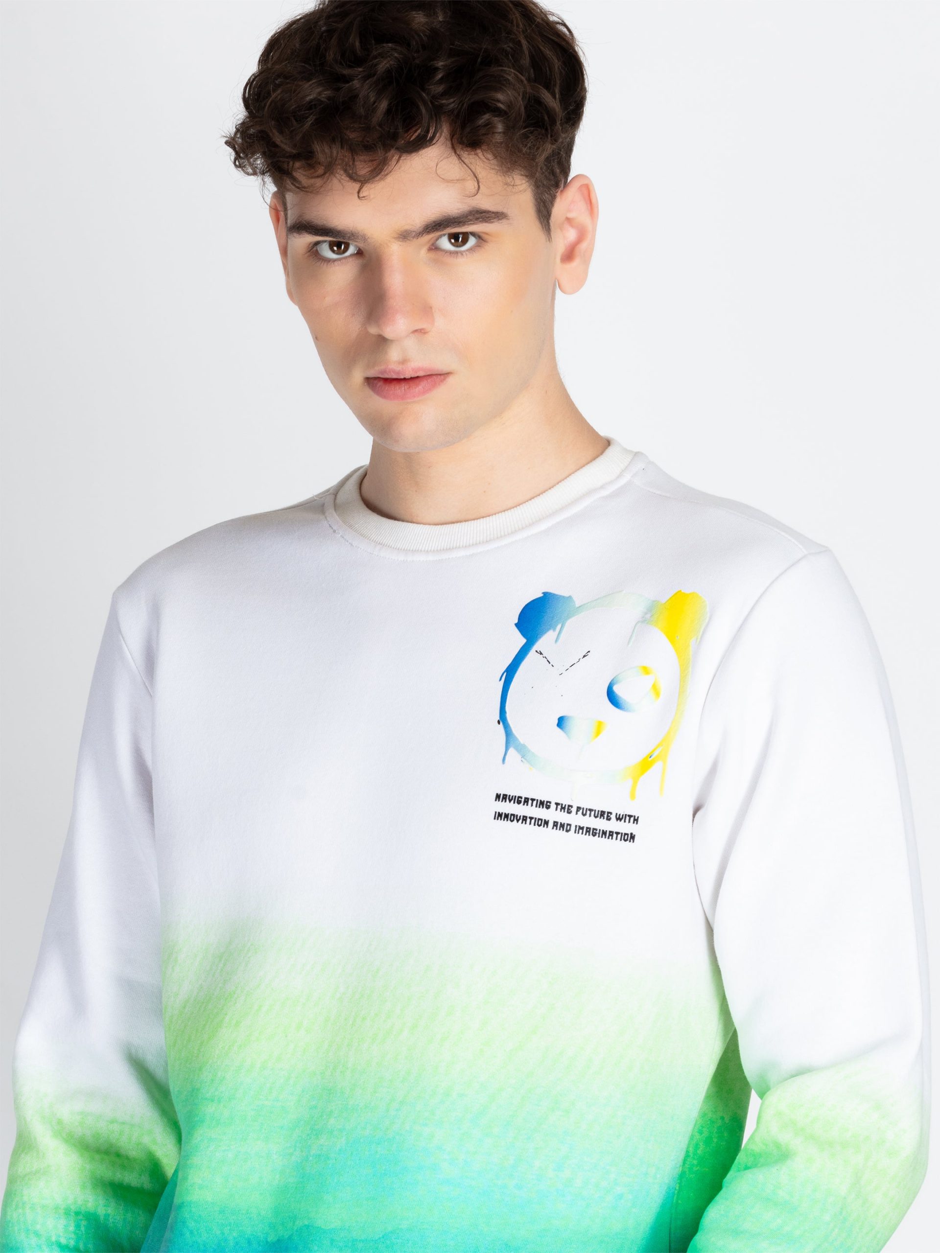 Status Quo Men'S All Over Printed Sweatshirt
