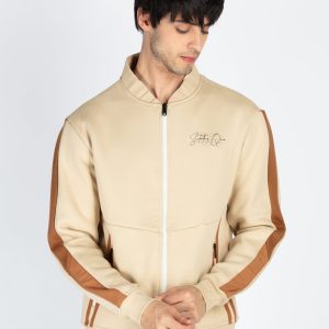 Status Quo Men'S Printed High Neck Full Sleeve Sweatshirt