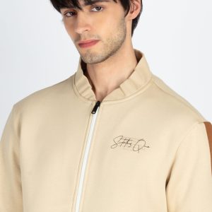 Status Quo Men'S Printed High Neck Full Sleeve Sweatshirt