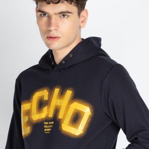 Status Quo Men'S Solid Hooded Sweatshirt
