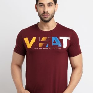 Status Quo Mens Printed Round Neck T-Shirt