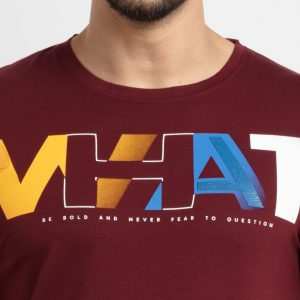 Status Quo Mens Printed Round Neck T-Shirt
